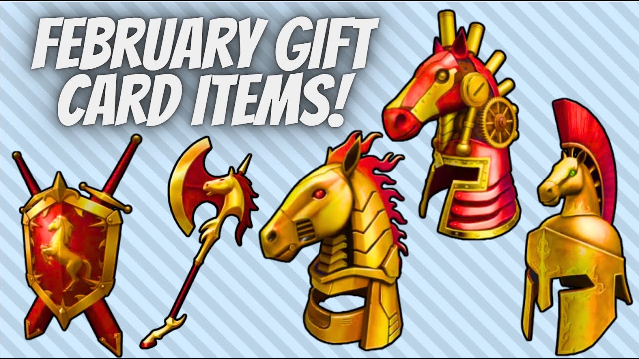 Roblox February 2026 Gift Card Items!