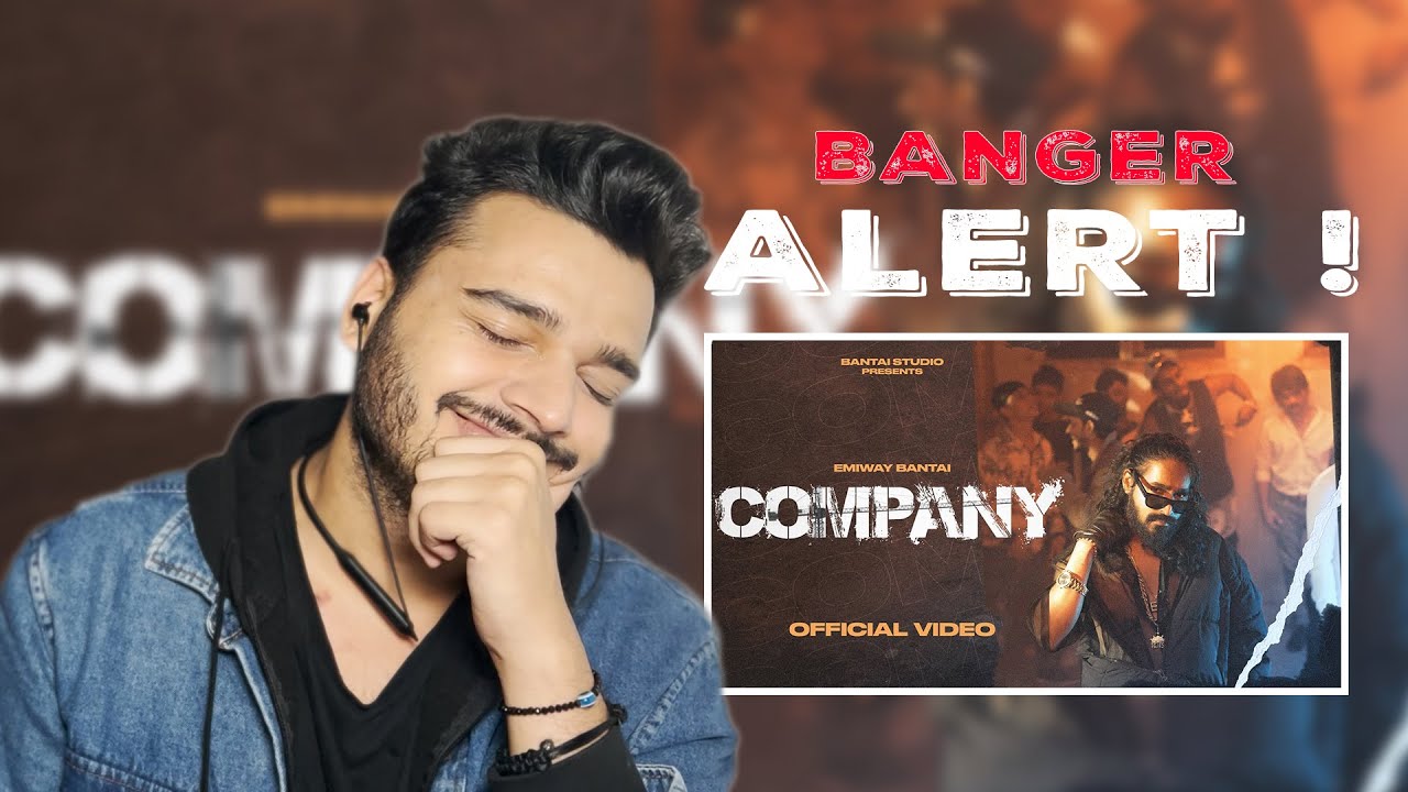 EMIWAY - COMPANY (OFFICIAL MUSIC VIDEO) | Reaction | Rtv Productions