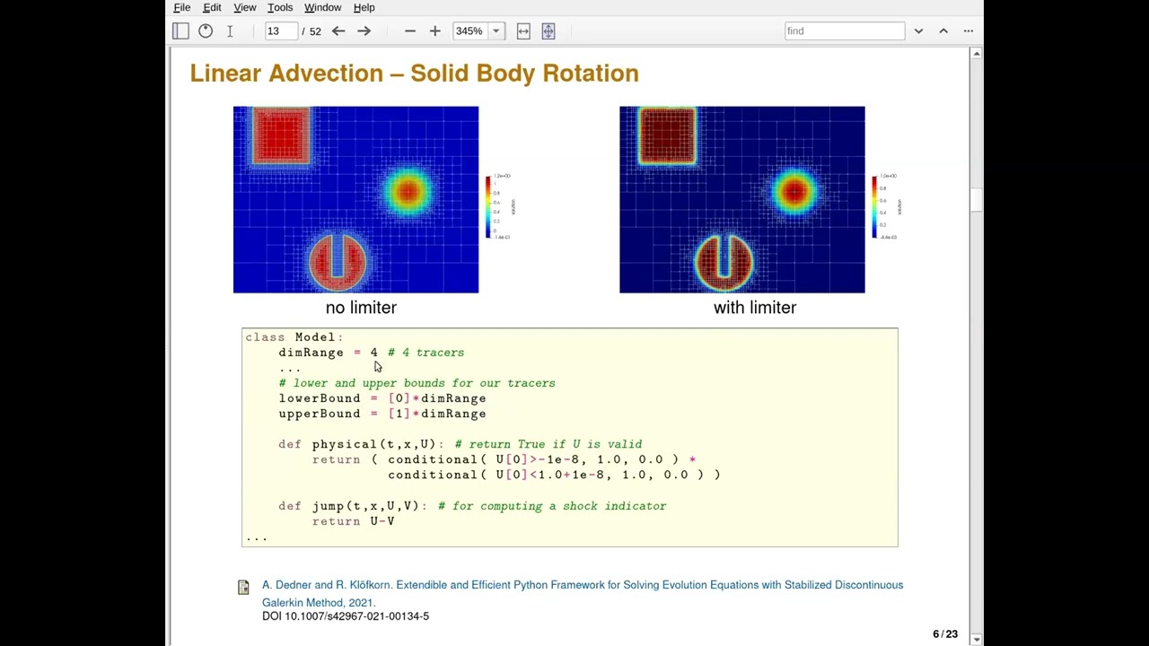 CSDMS Fall webinar 2025 by Andreas Dedner and Robert Klöfkorn
