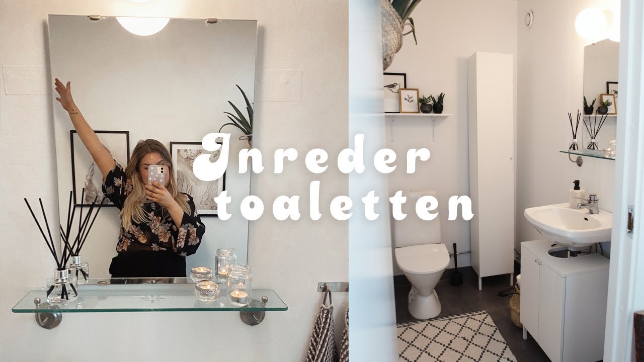 INREDER TOALETTEN INREDNINGSVLOGG
