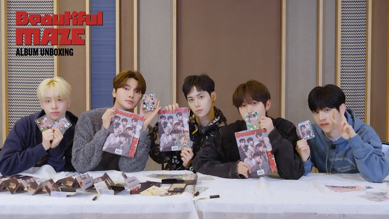 [Album Unboxing] 이 날만을 기다려 왔다 • 뷰티풀메이즈 앨범깡 • 덕메들과 예절샷 | DRIPPIN(드리핀)