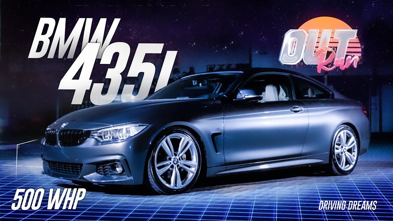 BMW 435I Stage 3 500 WHP em detalhes e acelerando a noite! Out Run Driving Dreams 242