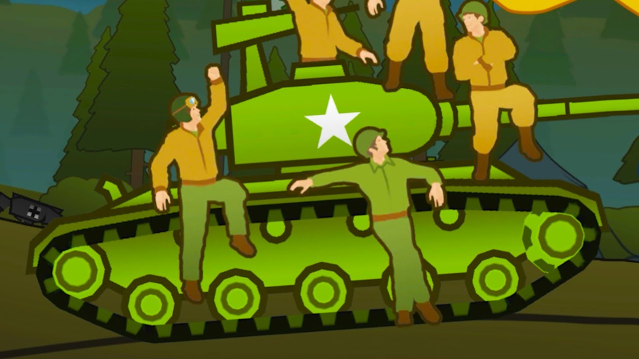 Танки M24 CHAFFEE #1 Armored Heroes Новая Мобильная игра про Вторую Мировую Войну на Машинки Кида