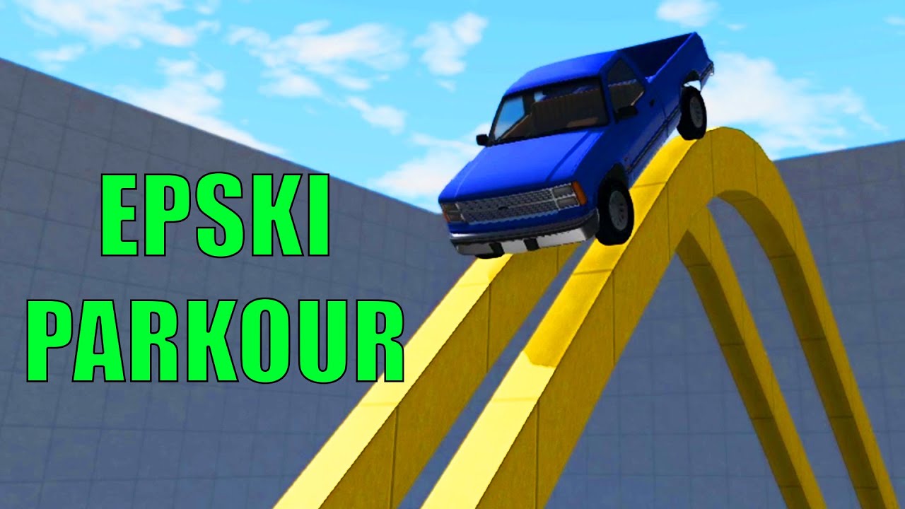 EPSKI AVTO PARKOUR | BeamNG Drive