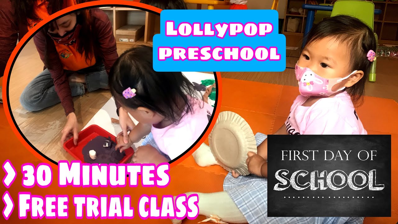 FELICIA BERSYUKUR BISA COBA KELAS FREE TRIAL PRESCHOOL LOLLYPOP  | VLOG #119