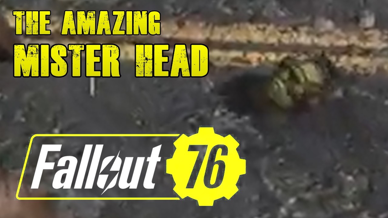 Удивительный Мистер Голова - Fallout 76 #видеоигры #mmorpg #глюк