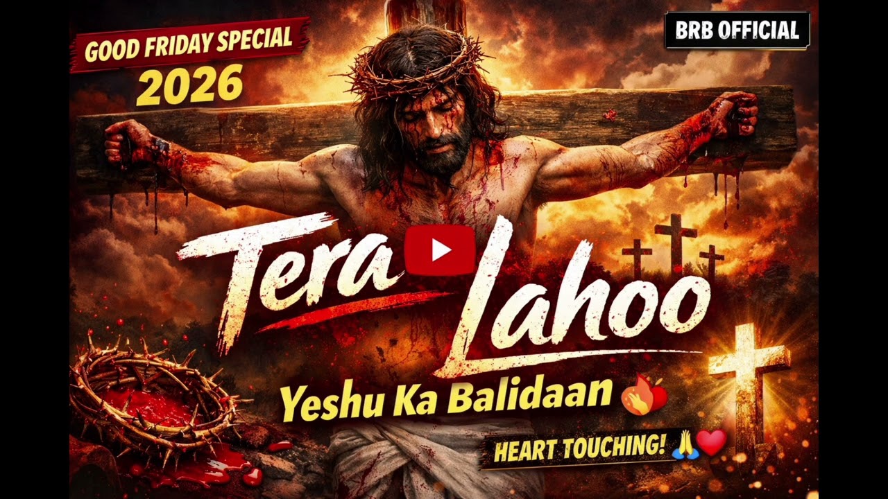 Tera Lahoo ❤️&zwj;🔥 | Good Friday Special Song 2026 | Yeshu Ka Balidaan | BRB Official