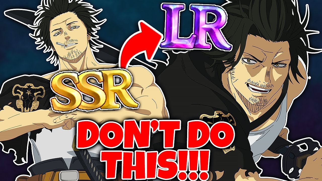THIS MISTAKE WILL RUIN YOUR ACCOUNT!! HOW TO EVOLVE UNITS! (Black Clover Mobile)