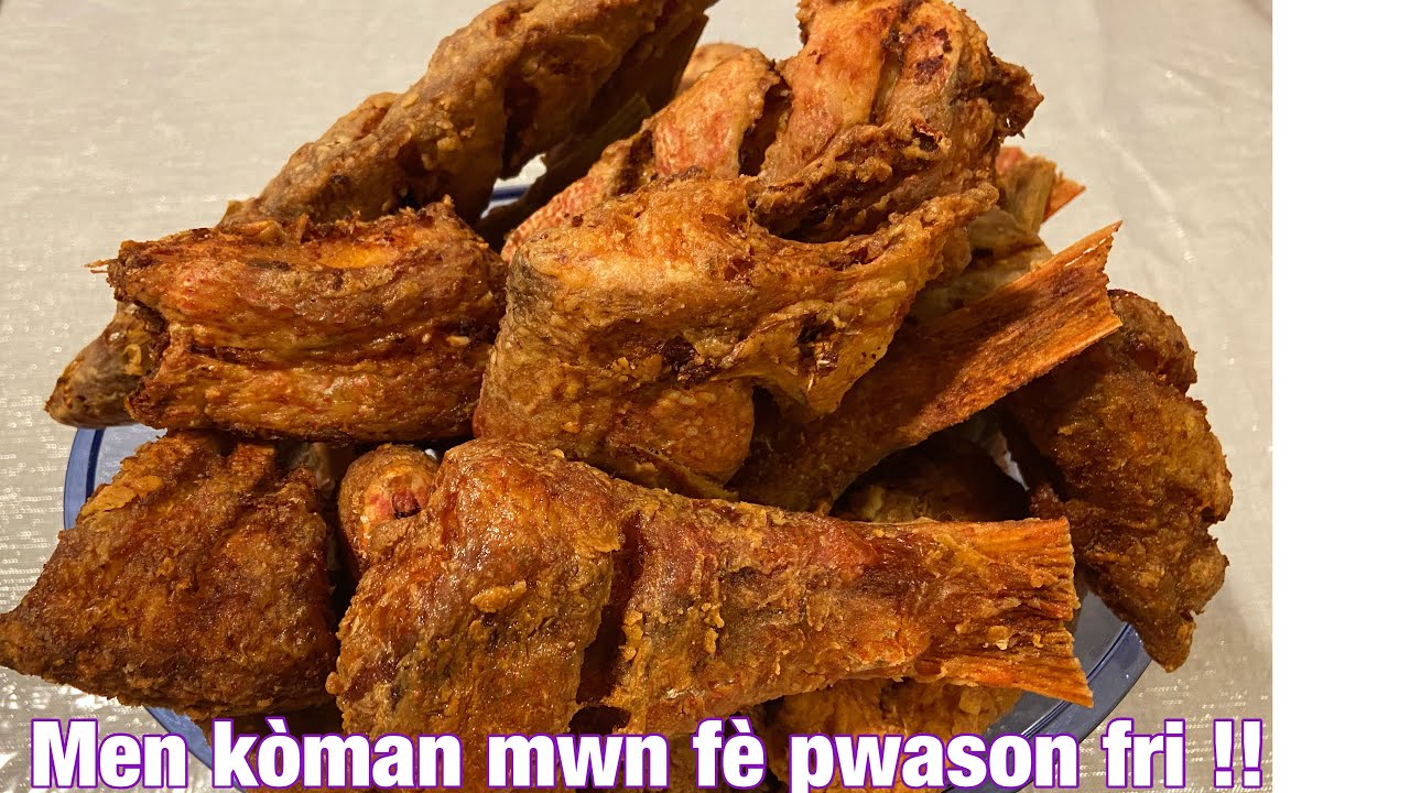 Men kòman mwn fè pwason fri byen gou e byen rapid !!