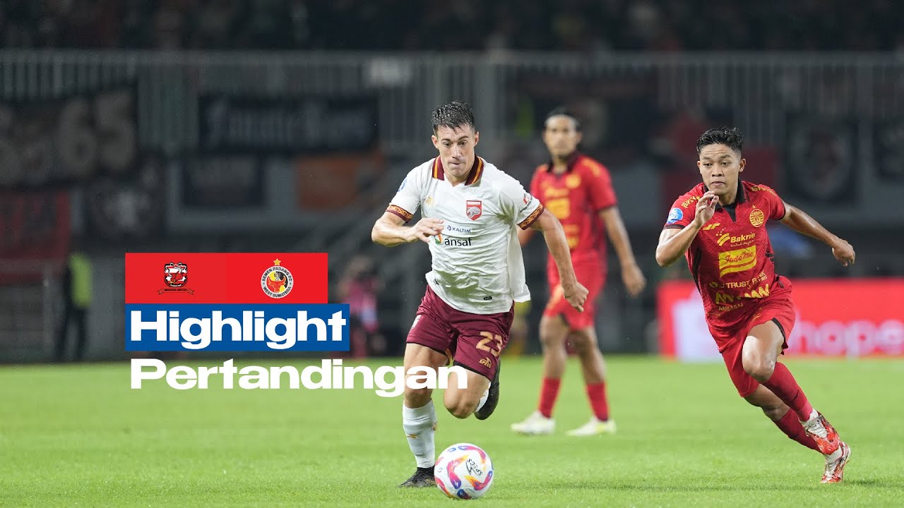Highlight | Persija Jakarta VS Borneo FC Samarinda | Pekan 14