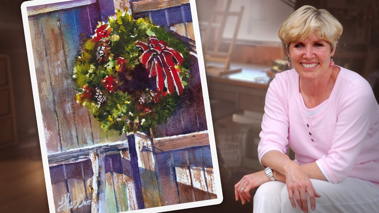 Using Dry Brush to Create Texture in Watercolor
