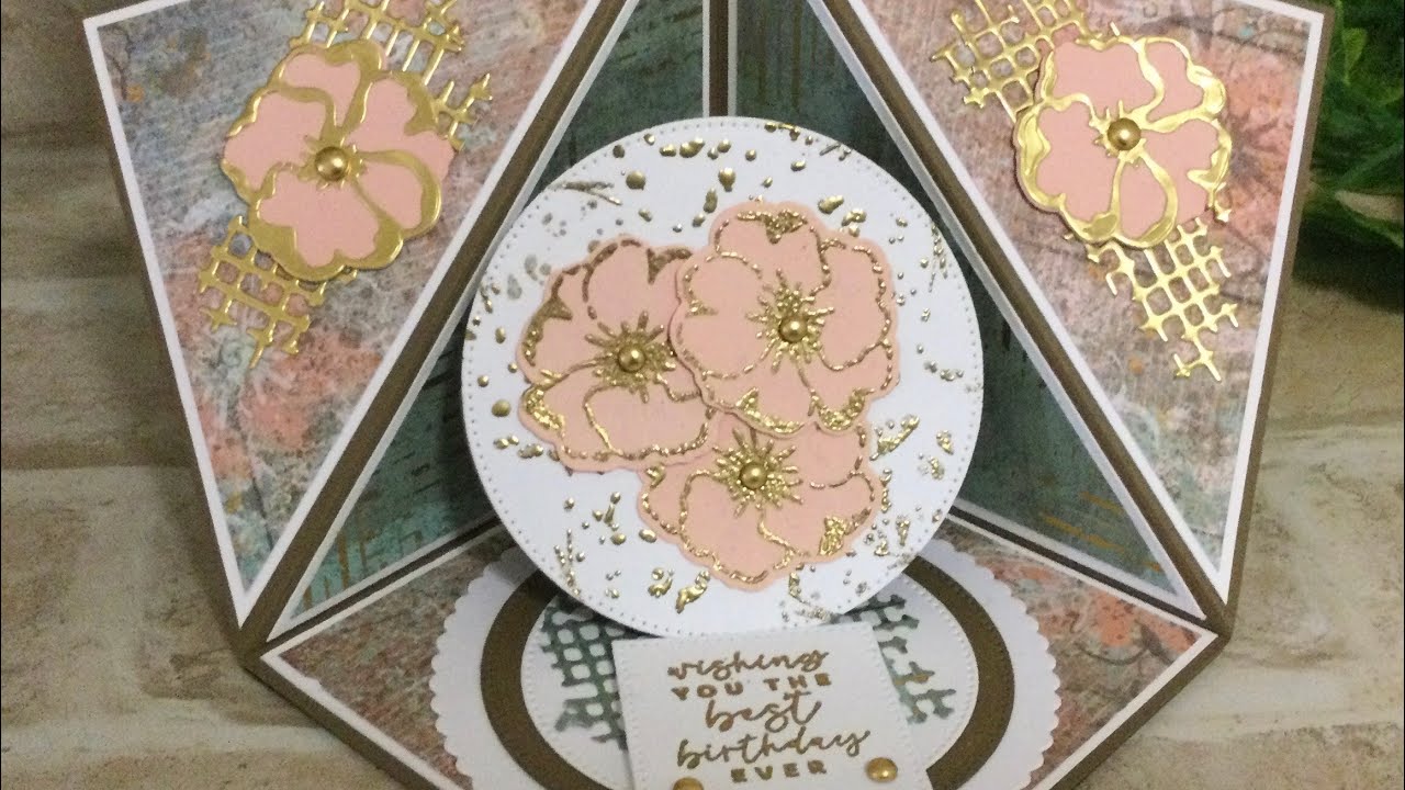 Triangle Corner Pop Up Card