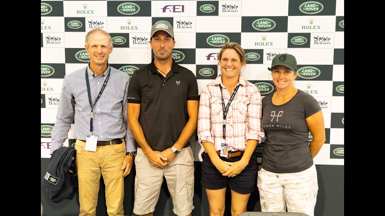 JP R6649 Land Rover Burghley Horse Trials - Saturday Leader Interviews