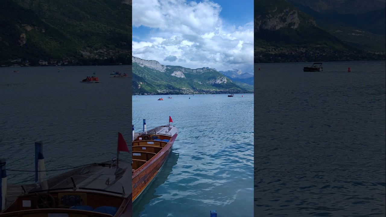 Beautifull Alpine Lake - Lac d'Annecy, France, Haute-Savoie