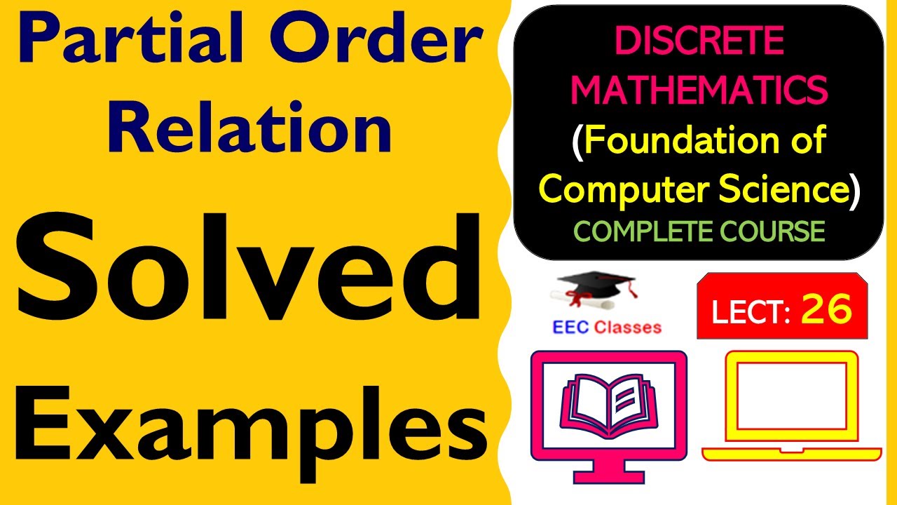 L26: Partial Order Relation | Solved Examples | Discrete Mathematics Lectures in Hindi