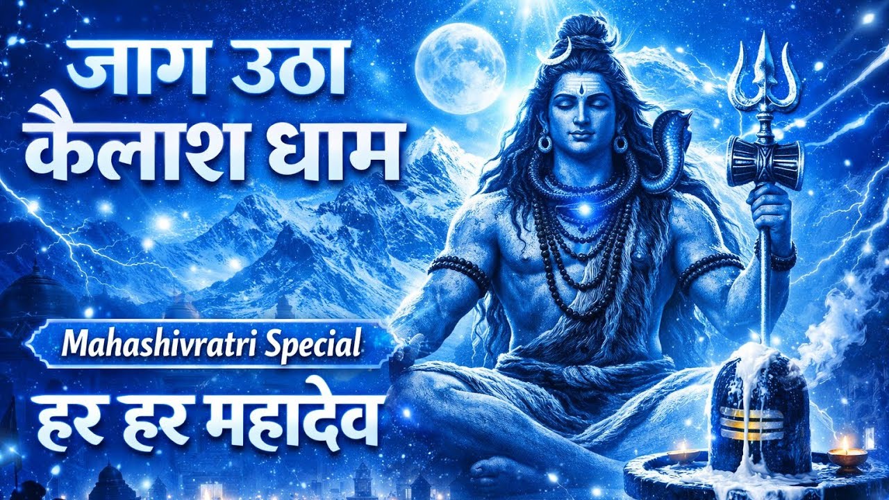 जाग उठा कैलाश धाम | Mahashivratri Special Shiv Bhajan 2026 | Har Har Mahadev | Shivratri Bhajan(