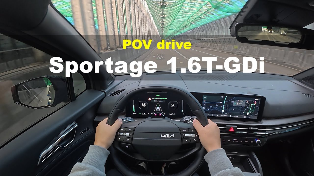 2025 KIA Sportage 2WD 1.6 T-GDi POV drive