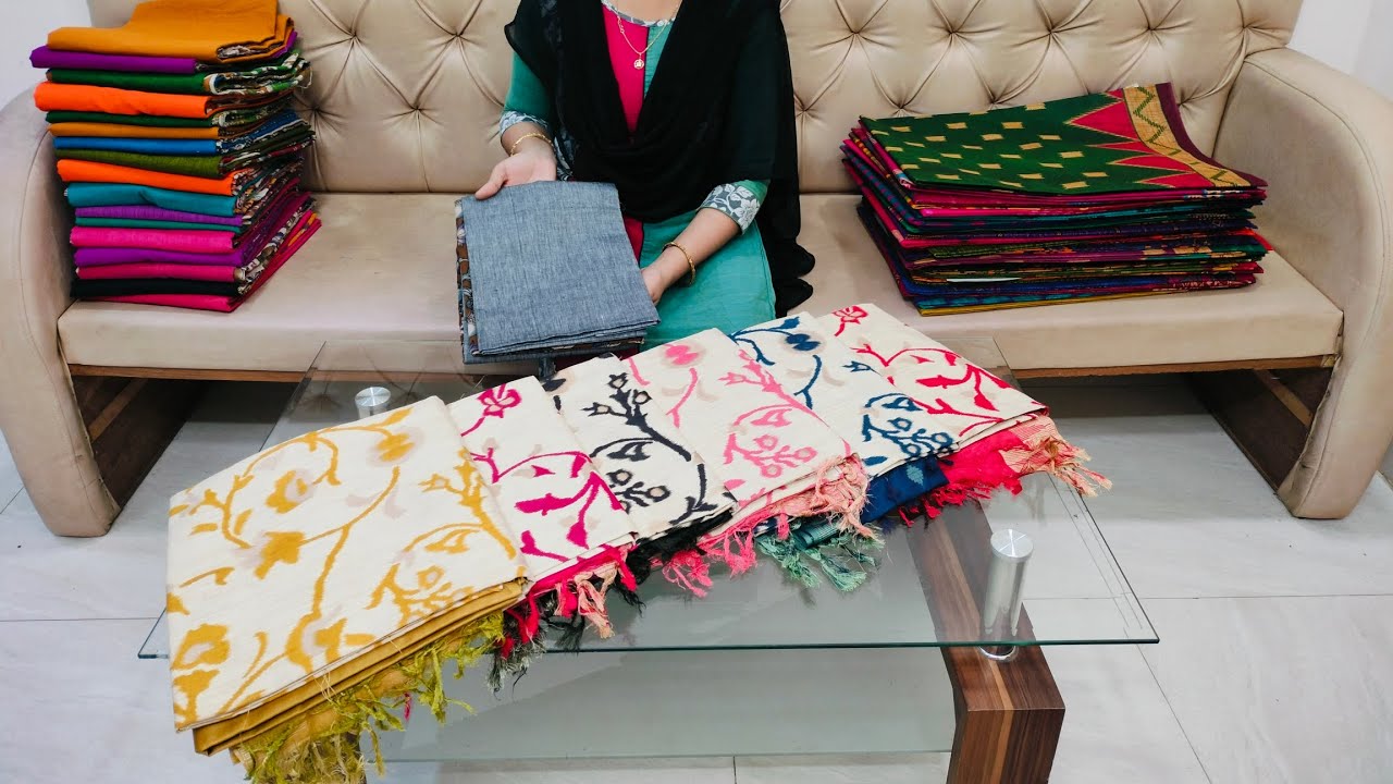 🌹9246780131🌹Pure cotton sarees 3pcs 999/- don't miss 🥳🛍️🎉🎊