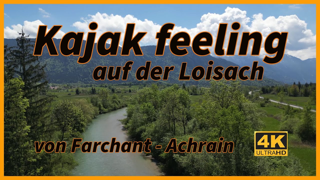 Kajak Loisach Tour von Farchant bis Achrain. #goprohero9 #djimini3pro #gumotex