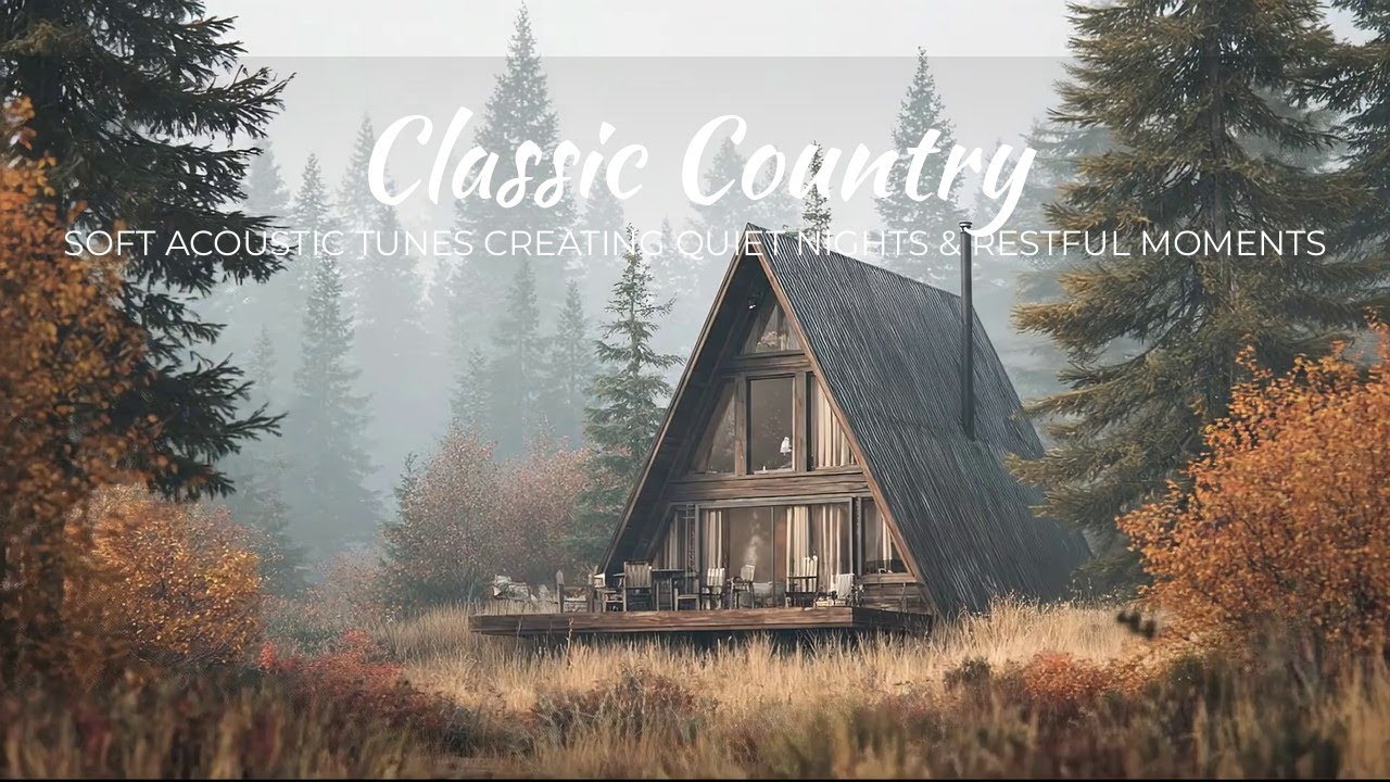 Classic Country | Soft Acoustic Tunes Creating Quiet Nights & Restful Moments