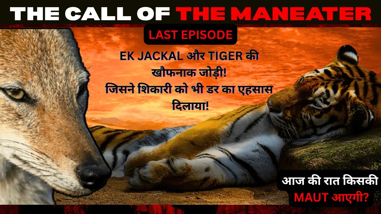 THE CALL OF THE MANEATER (3) आदमखोर TIGER और JACKAL की ख़ौफ़नाक जोड़ी! KENNETH ANDERSON STORY #tiger