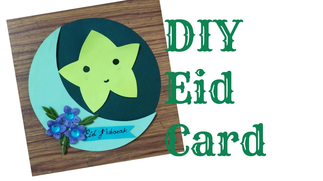 How to make Eid Card/Diy Eid Card/Handmade Greeting Card for Eid