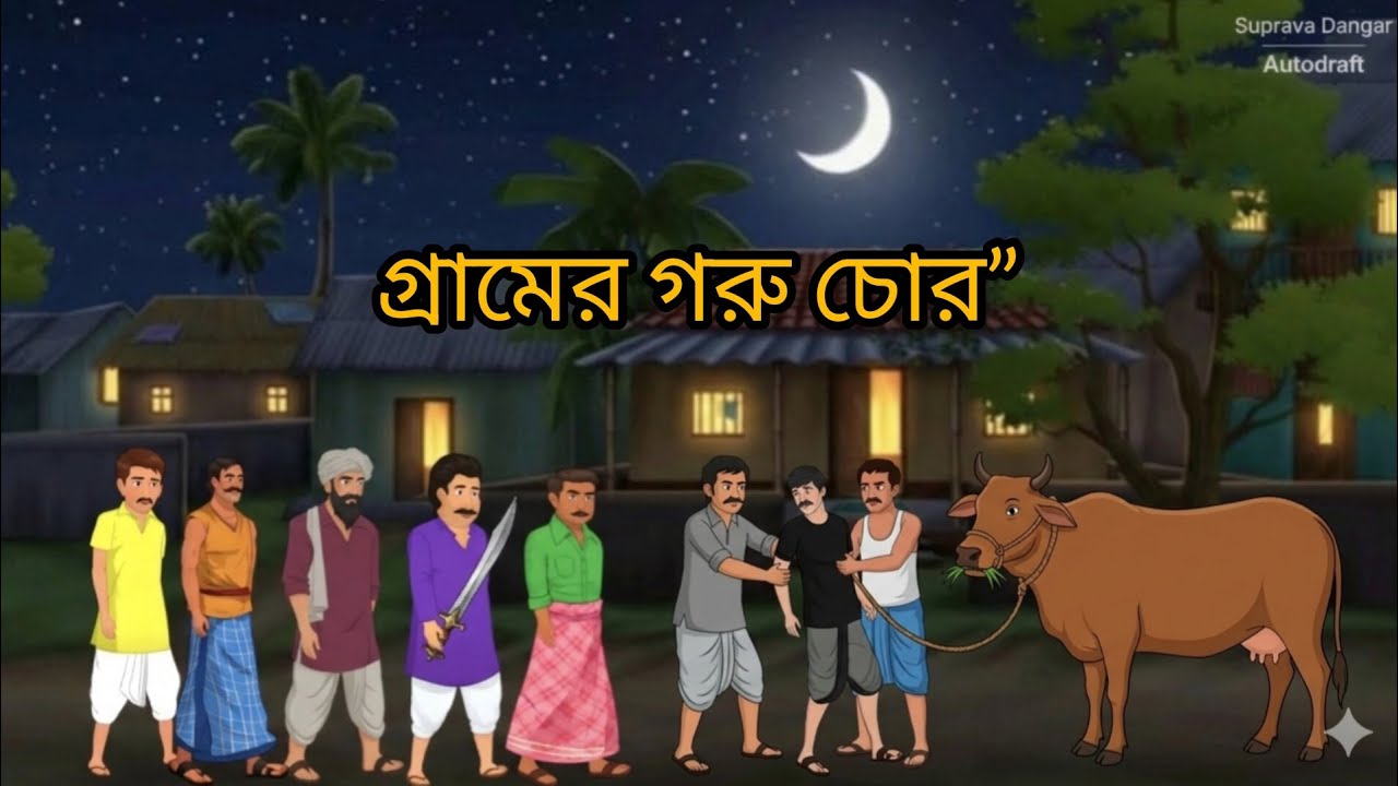 গ্রামের গরু চোর | রহস্যময় বাংলা গল্প | Village Mystery Story in Bengali | bangal golpo ghar