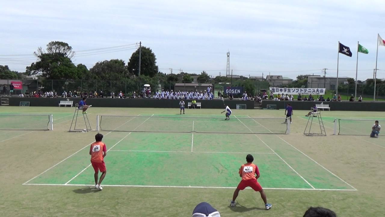'16 東日本大学対抗ソフトテニス競技大会　男子　決勝　2