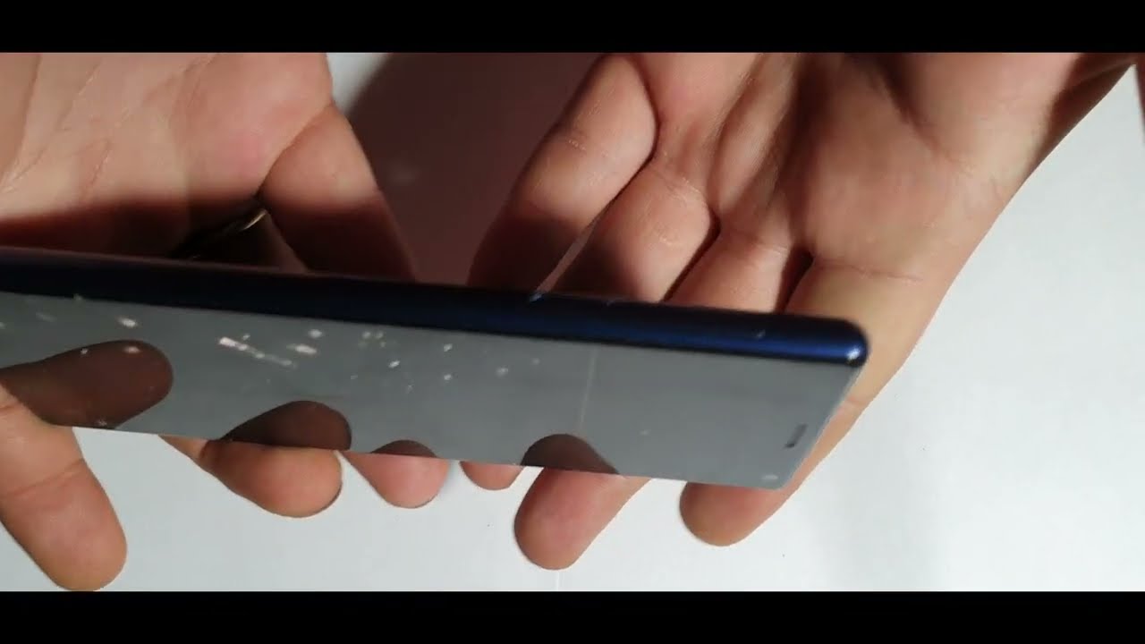 Sony Xperia 10 I4113 Снимаем модуль и меняем битое стекло. Ремонт Сафоново Смоленск Ярцево