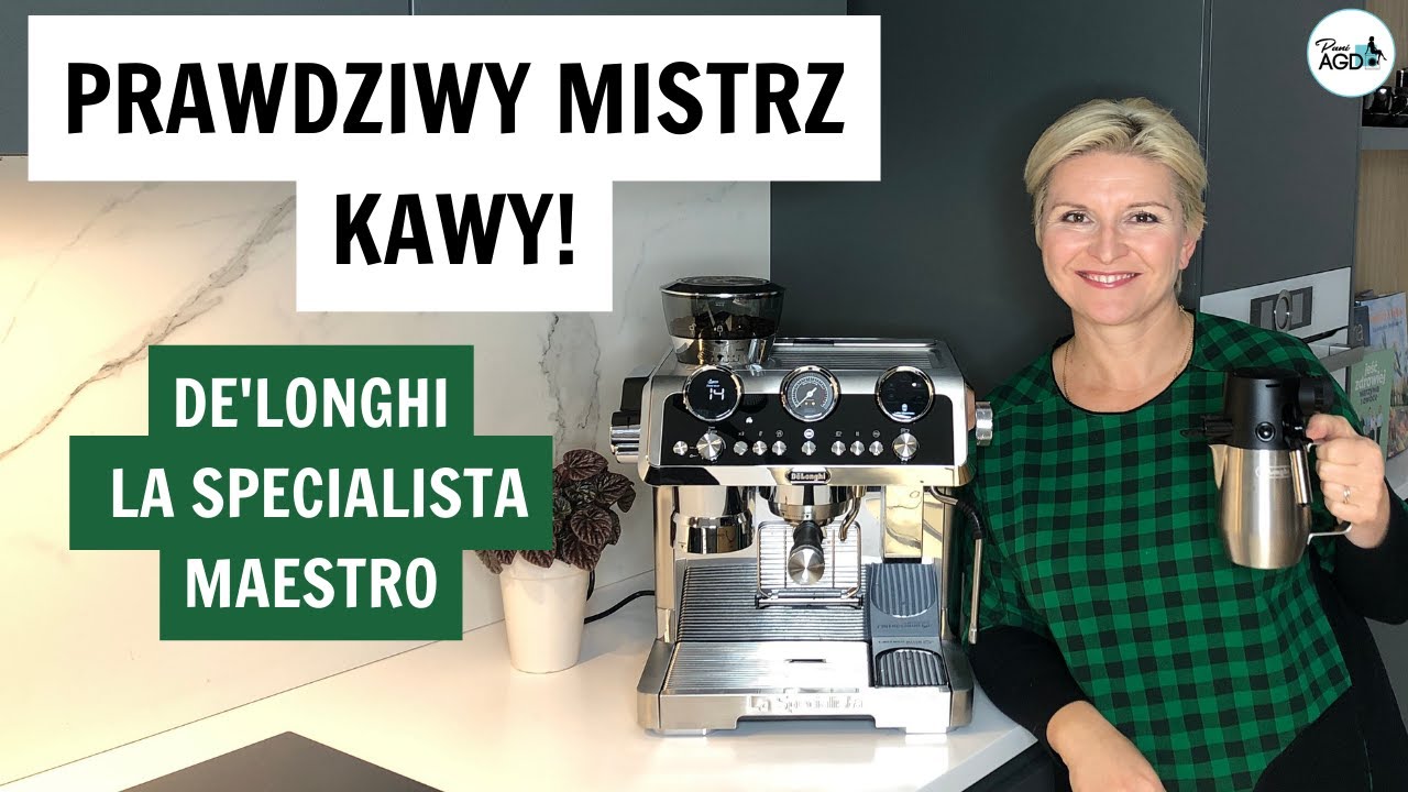 La Specialista Maestro - test i recenzja ekspresu kolbowego De'Longhi | Pani AGD