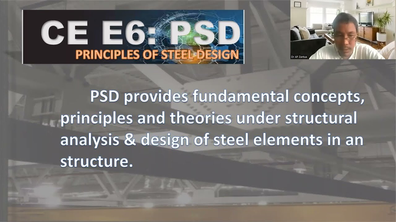 Structural Loads of a Building: Environmental Loads [ Principles of Steel Design ] Module 2.07.3