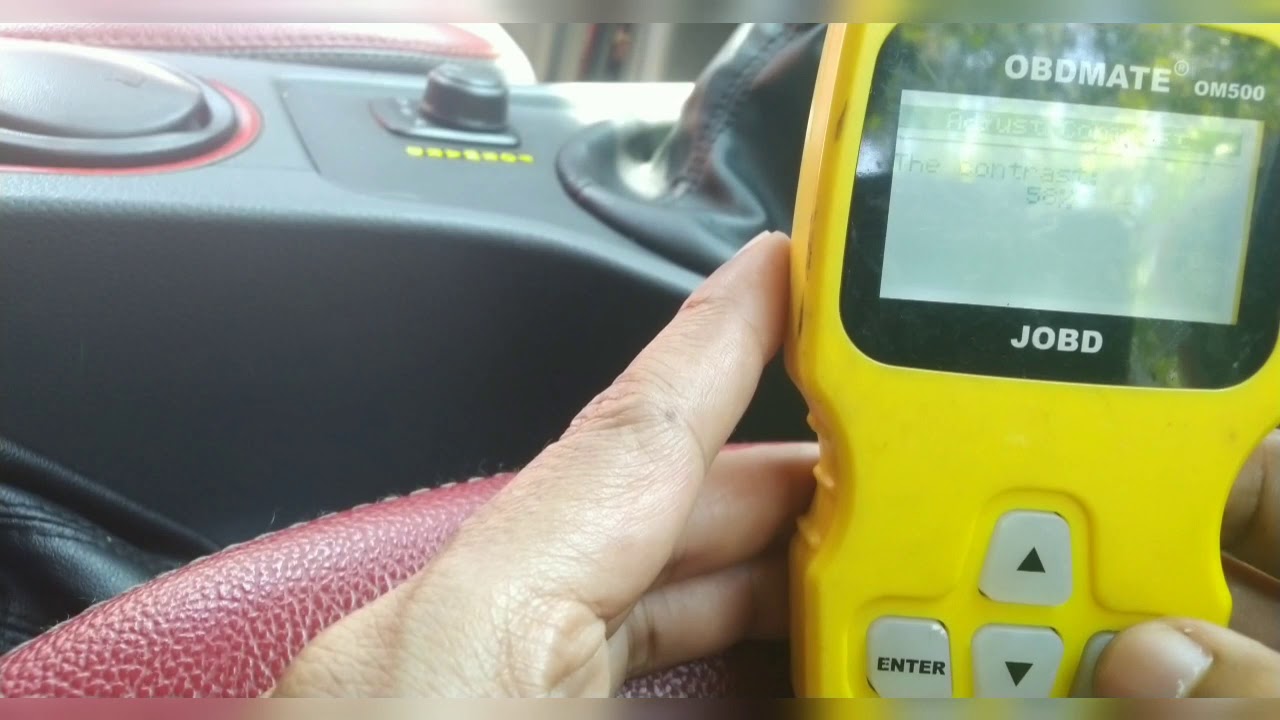 Review scanning ECU menggunakan OBDMATE 0M500