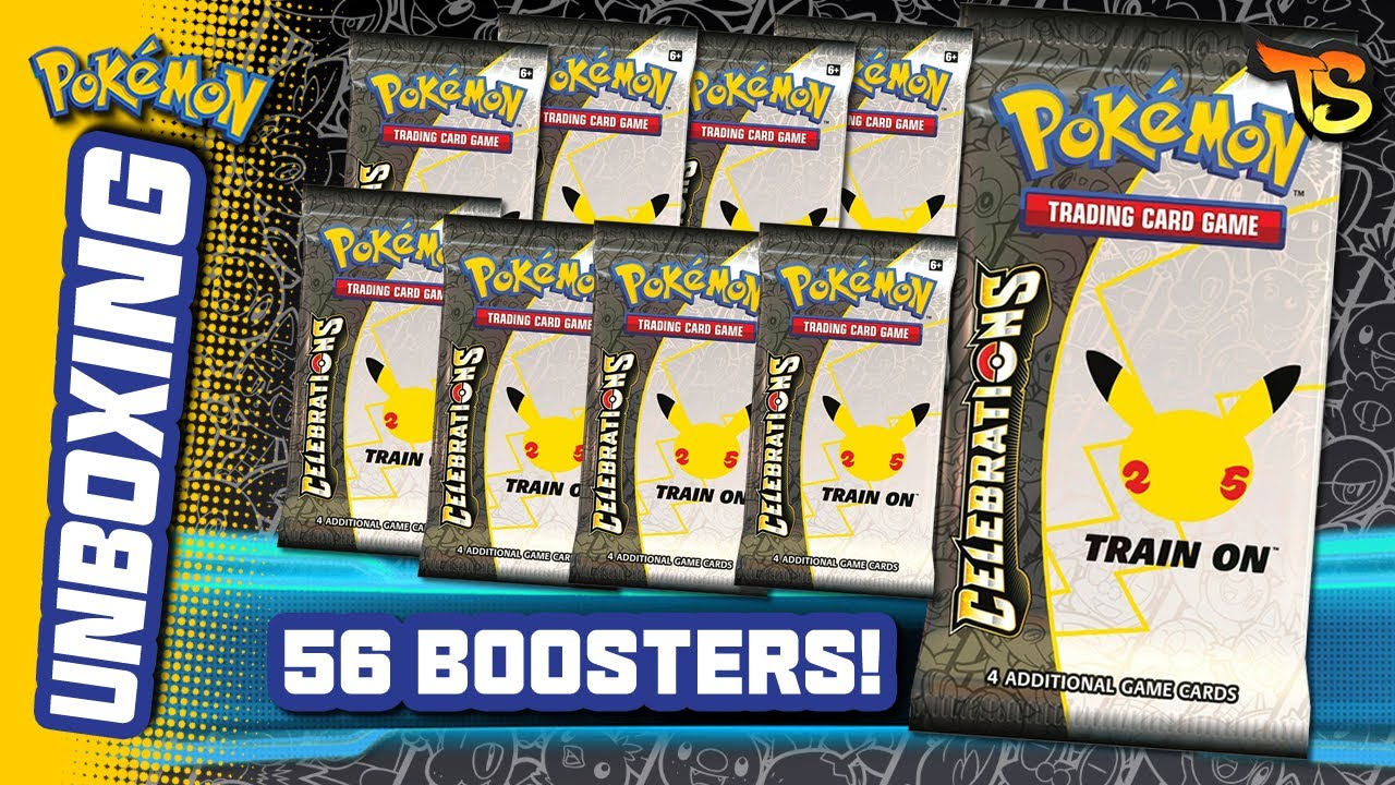 ABRI 56 Boosters de Celebrações! Estourei?! - Pokémon TCG