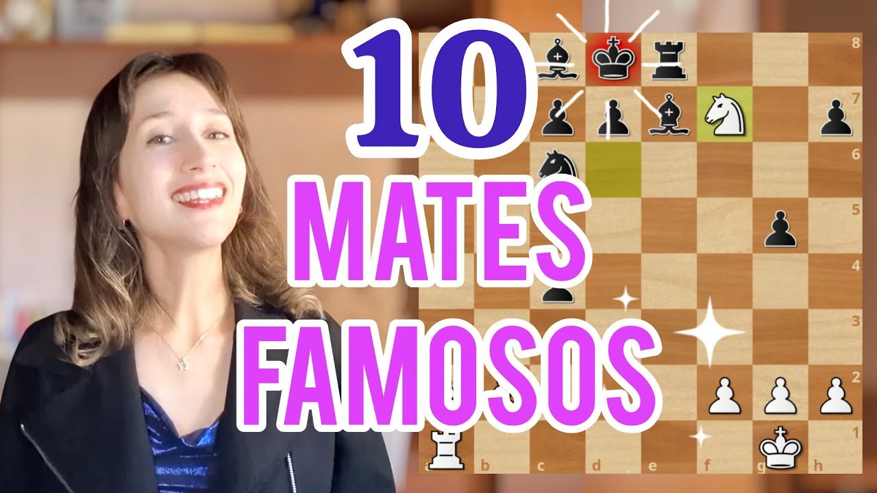 Los JAQUES MATES más famosos del Ajedrez ♟️ | 10 patrones que debes conocer