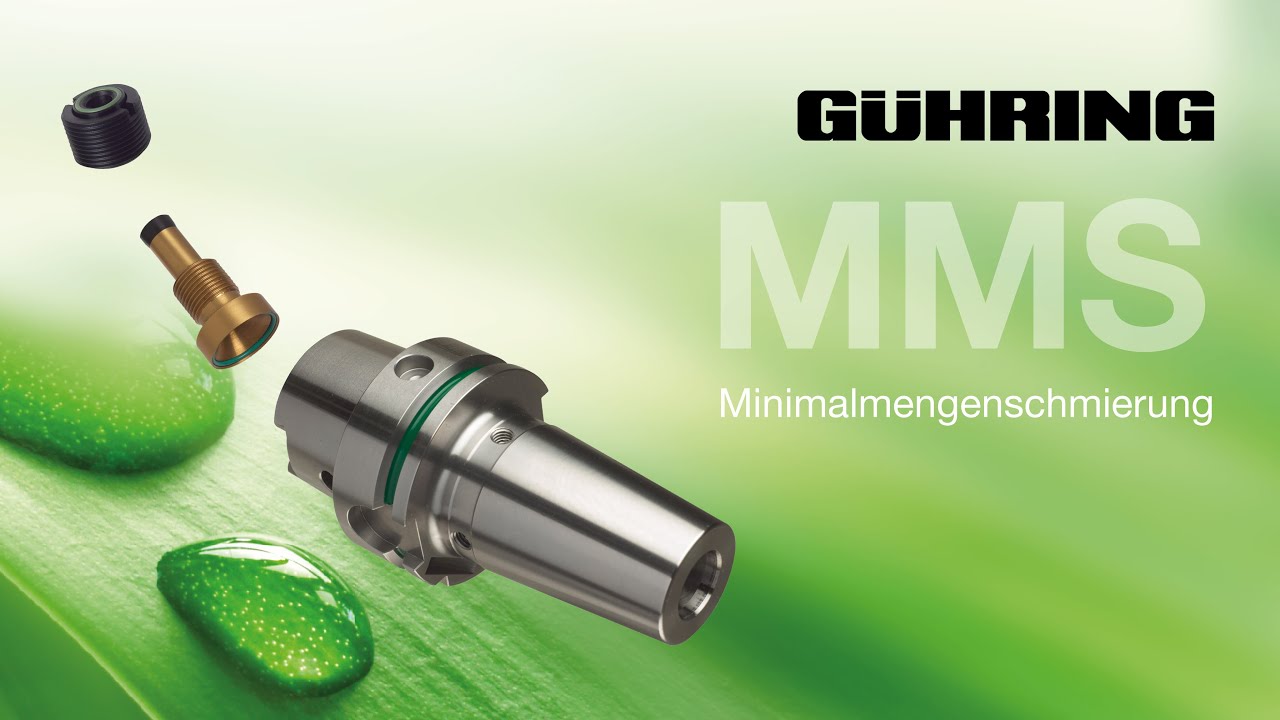 Werkzeugaufnahmen mit Minimalmengenschmierung - MMS