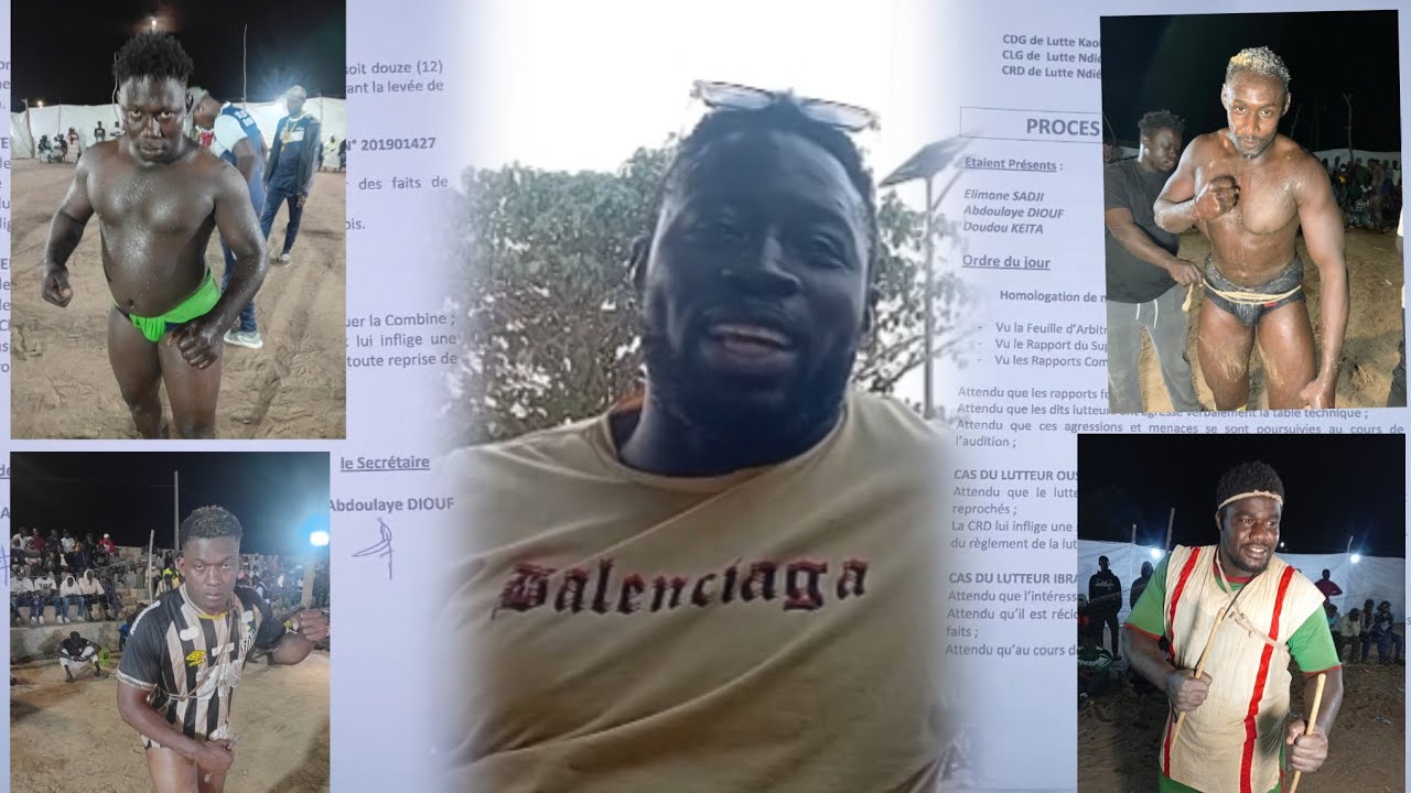 RÉACTION DE CFA BAMBOUGAR AU LUTTEUR SUSPENDU  UNE TRÉ BON MSG