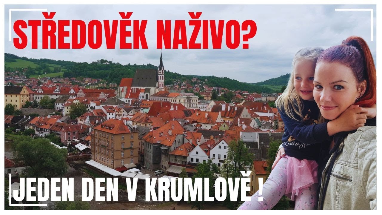 🏰 Český Krumlov – Nejkrásnější historické město? Hrad, zámek a medvědi!