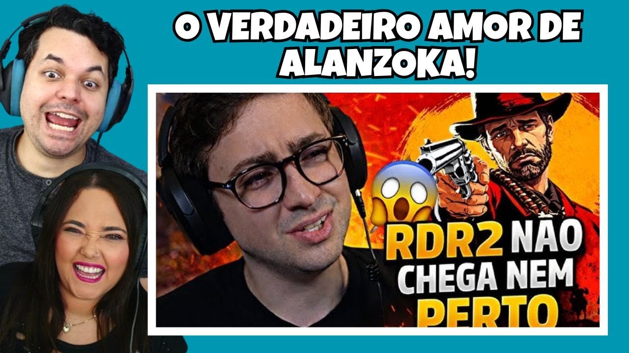 SOBROU NADA PARA RDR2, ESSE É O MELHOR JOGO JA FEITO DE ACORDO COM ALANZOKA !! Egernético // REACT