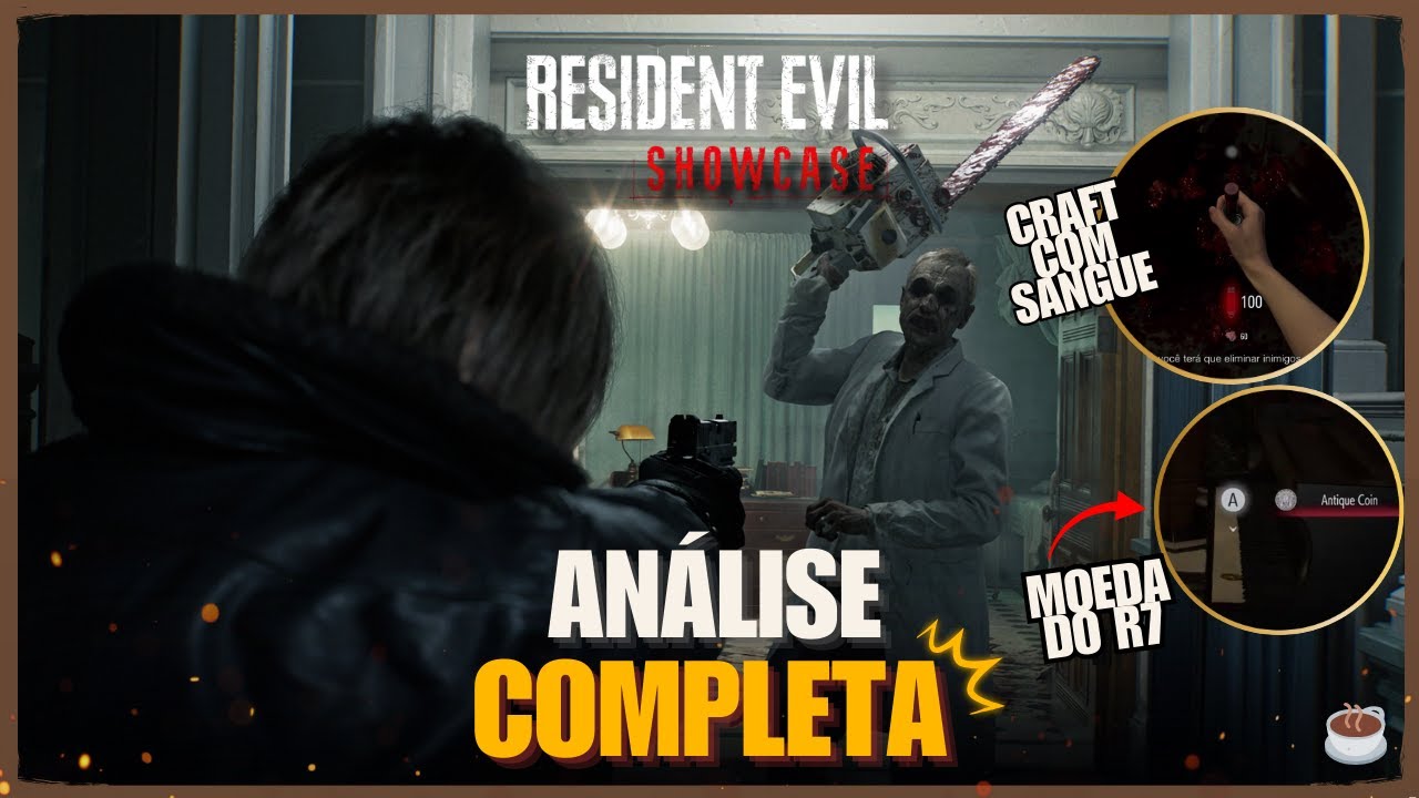 RESIDENT EVIL REQUIEM: Bora Analisar Detalhadamente TUDO no SHOWCASE, tem muita coisa INTERESSANTE!
