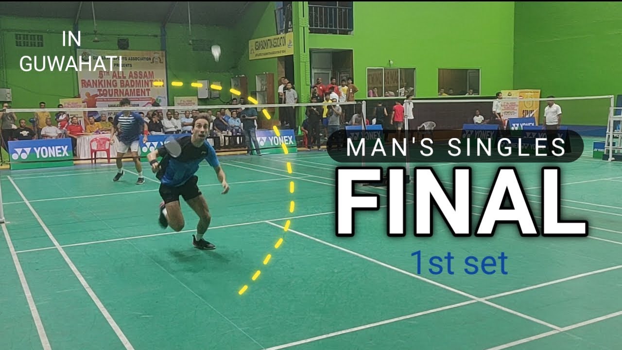 MEN'S SINGLE / Final / 1st set 👉 Iman Sonowal vs Orijit Chaliha🔥