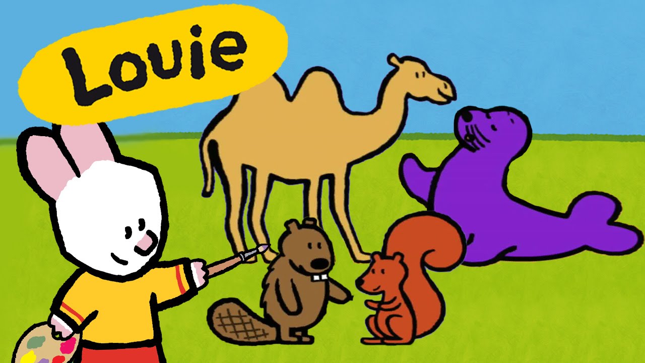 Novo canal! @LouiePortugues Inscreva-se! Castor, Camelo, Leão Marinho, Esquilo | Para crianças