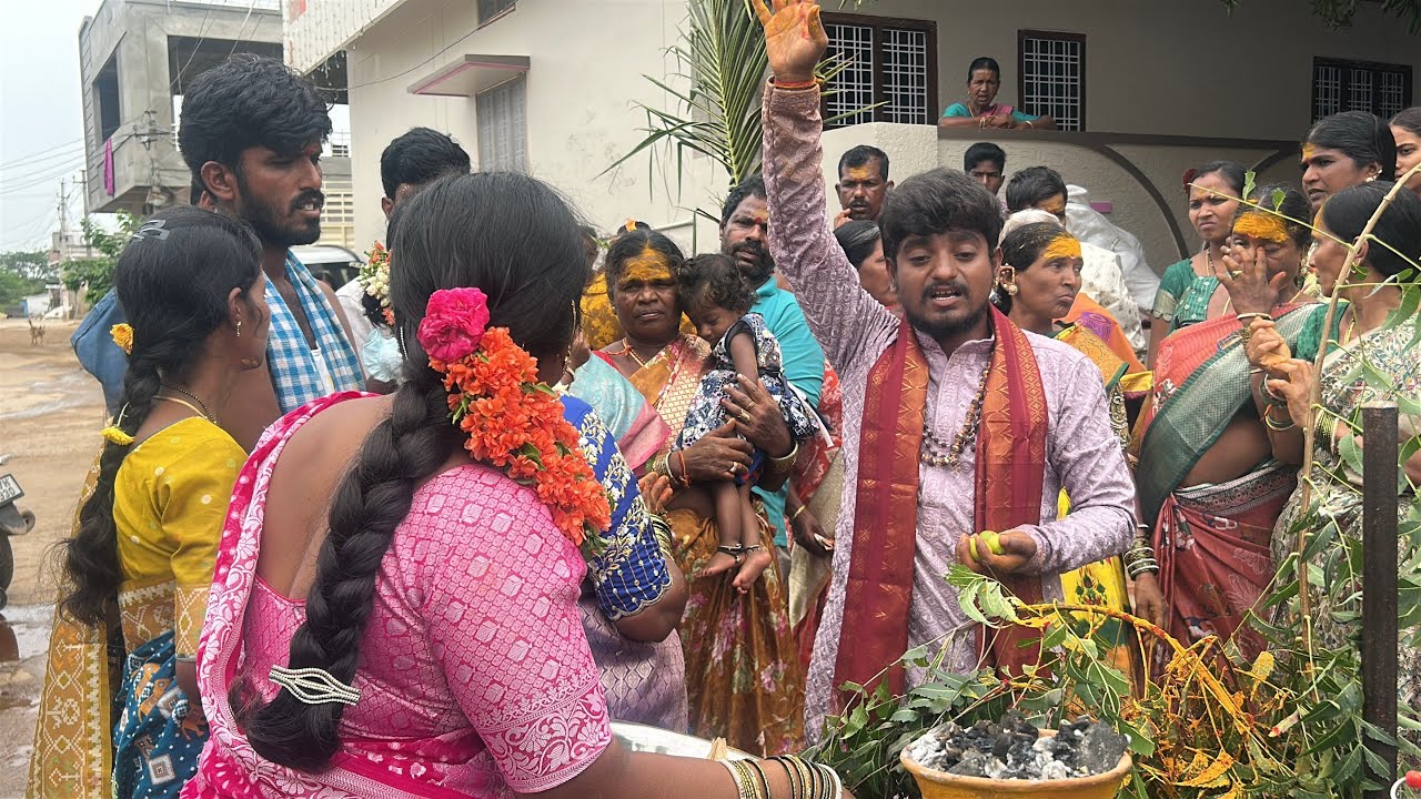 కష్టాలు సుఖాలు వాక్కు ఇచ్చిన మల్లన్న  Mallanna Vakku pooja Yellamma Shakti devuni laggam shiva
