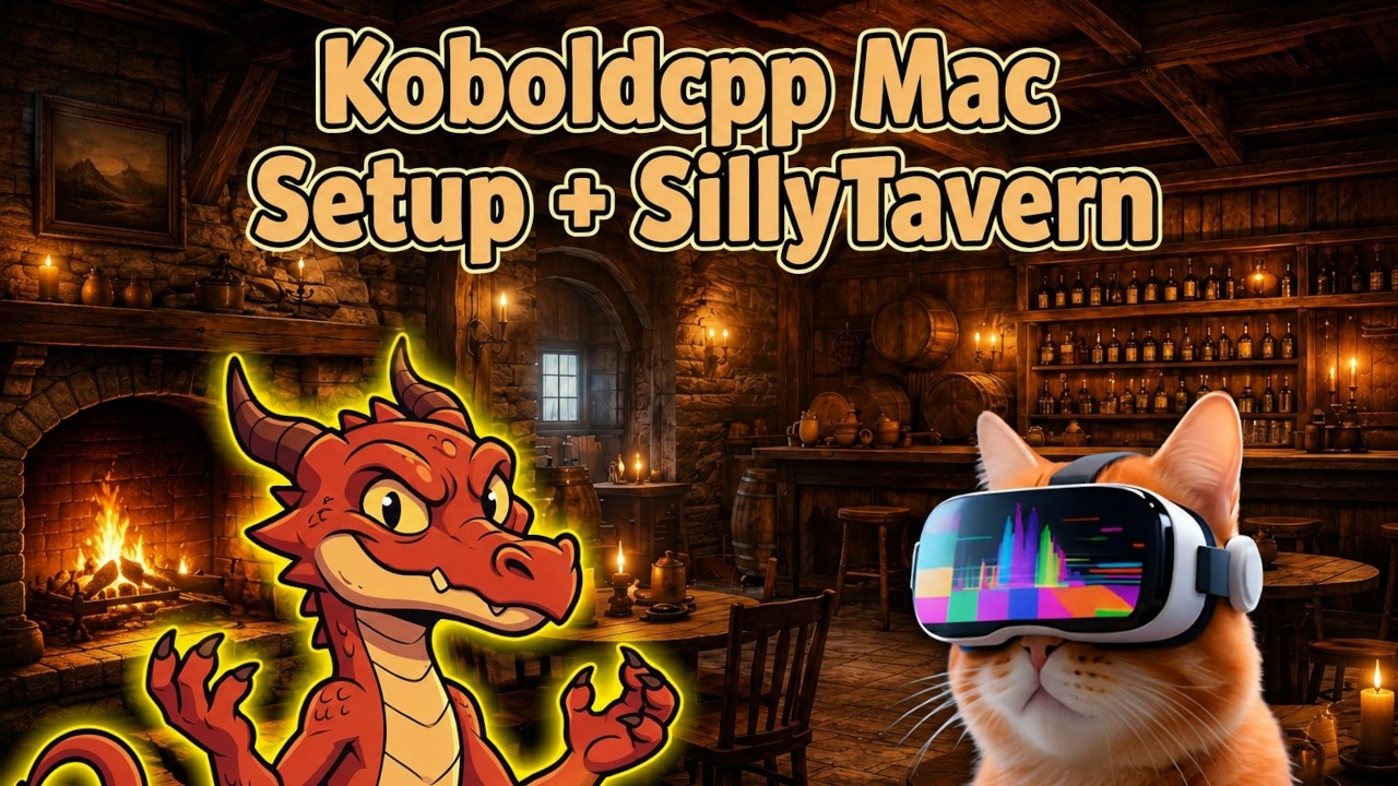 Установка и настройка KoboldCPP на Mac (+SillyTavern)