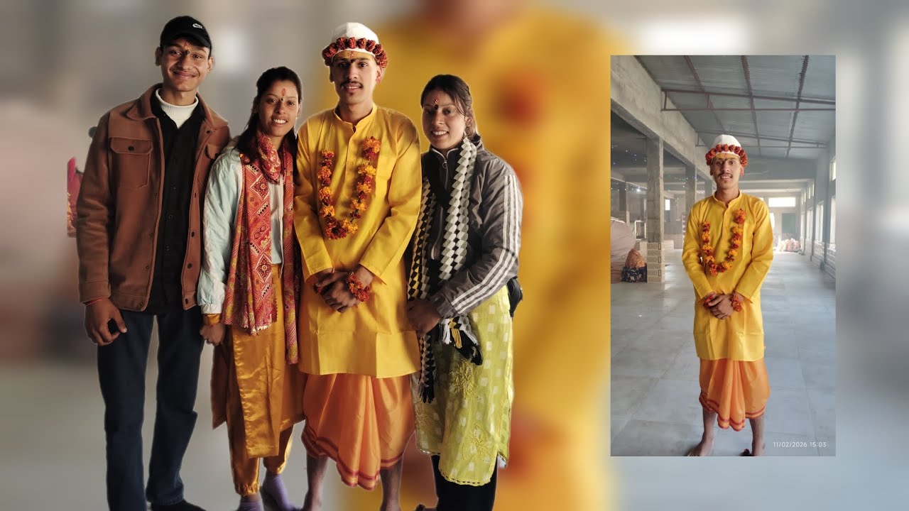 Bhai ka barpan huaa aaj @bishtvlogpahadi 