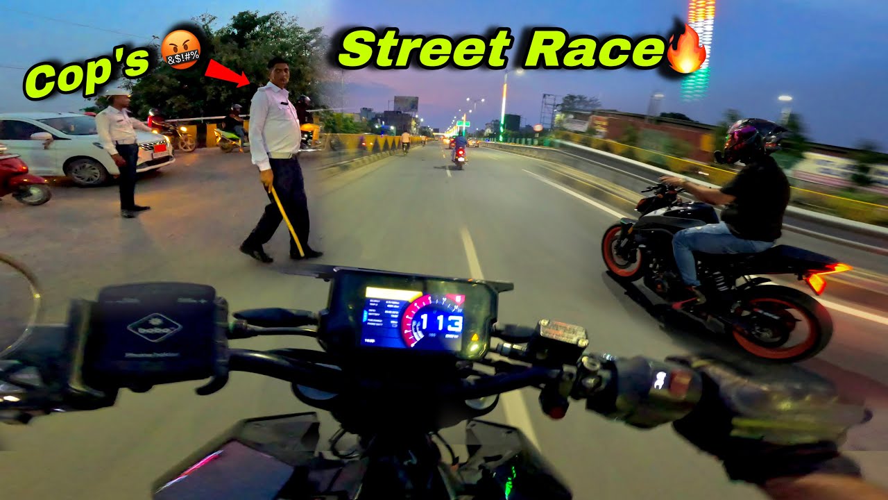 Old Style Street Race on DUKE 390 BS4 vs DUKE 390 BS6 | How to Use Engine Braking?😳
