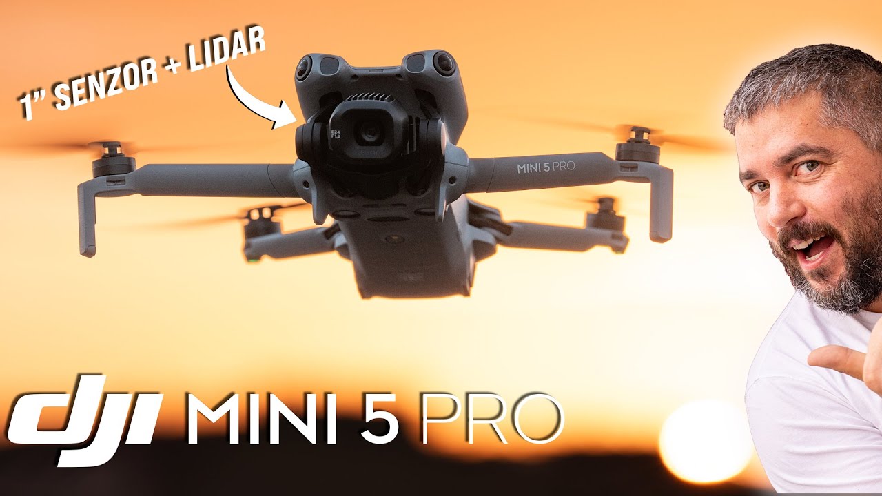 Mega Upgrade DJI Mini 5 Pro! LiDAR a 1