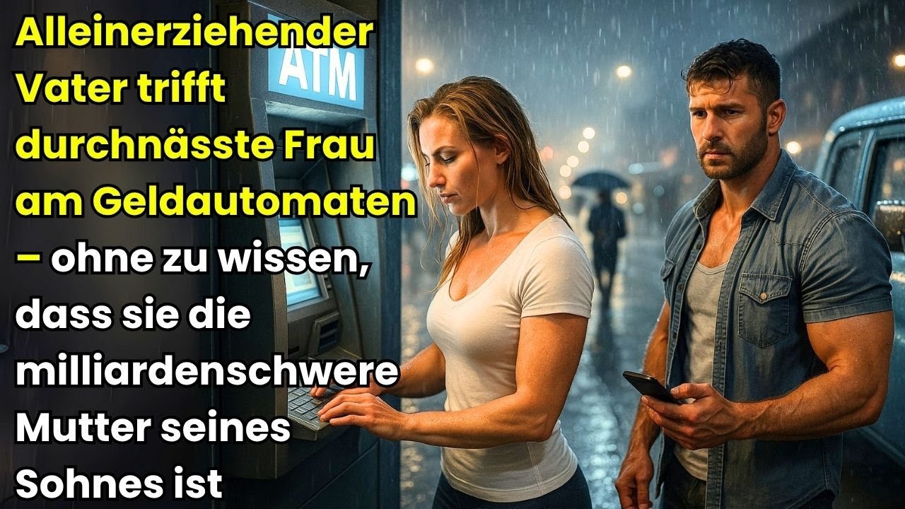 Alleinstehender Vater hilft nasser Frau – ahnt nicht, dass sie die Mutter seines Sohnes ist