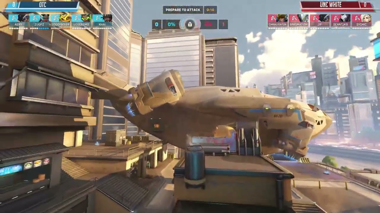 UNC's Overwatch White vs OTC Esports | NACE Varsity Plus Playoffs R1