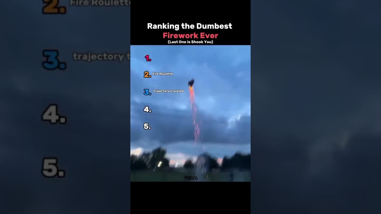 Ranking the best Firework Fails #fireworks