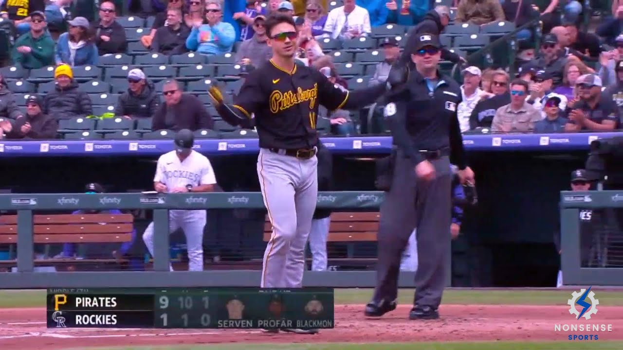 Pirates Bryan Reynolds Tosses Equipment, Disagrees With Umpire, Gets Ejected